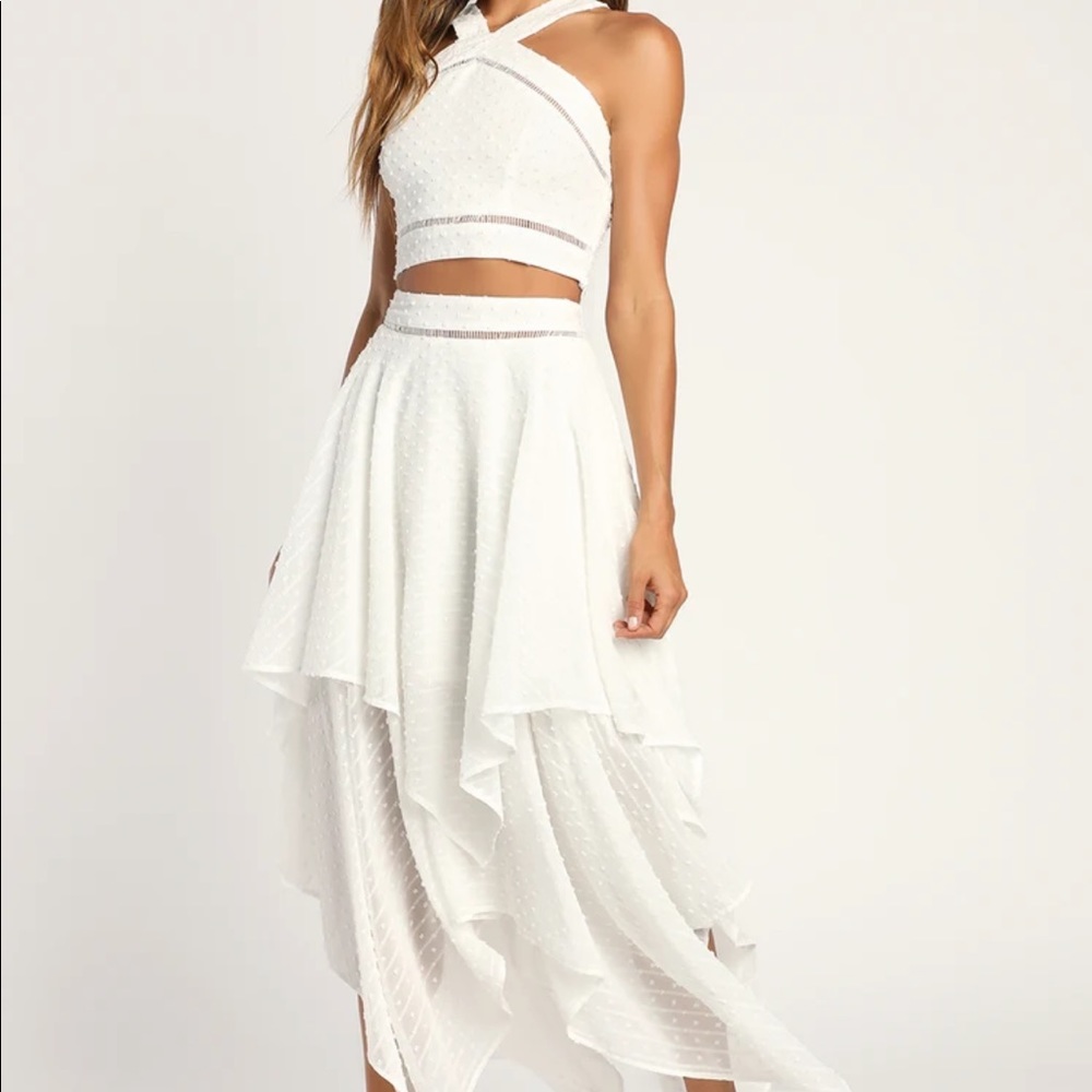 Two Piece Handkerchief Dress
